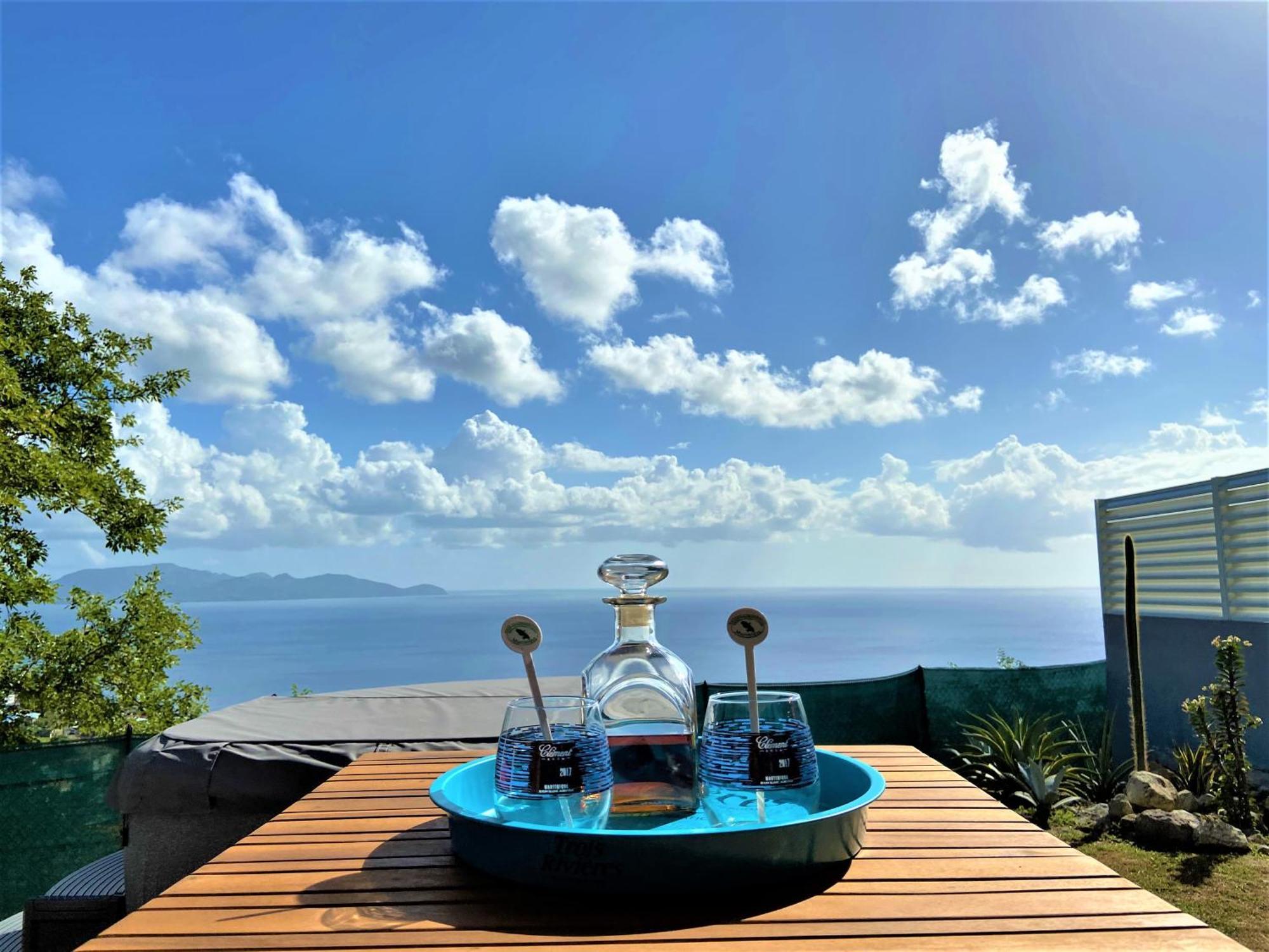Bungalow Palbea Superieur Avec Spa Et Vue Mer Schoelcher Exterior foto
