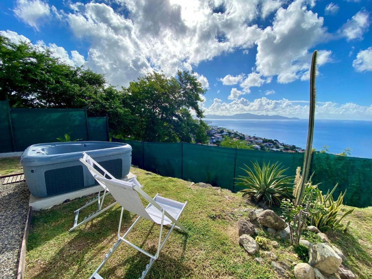 Bungalow Palbea Superieur Avec Spa Et Vue Mer Schoelcher Exterior foto